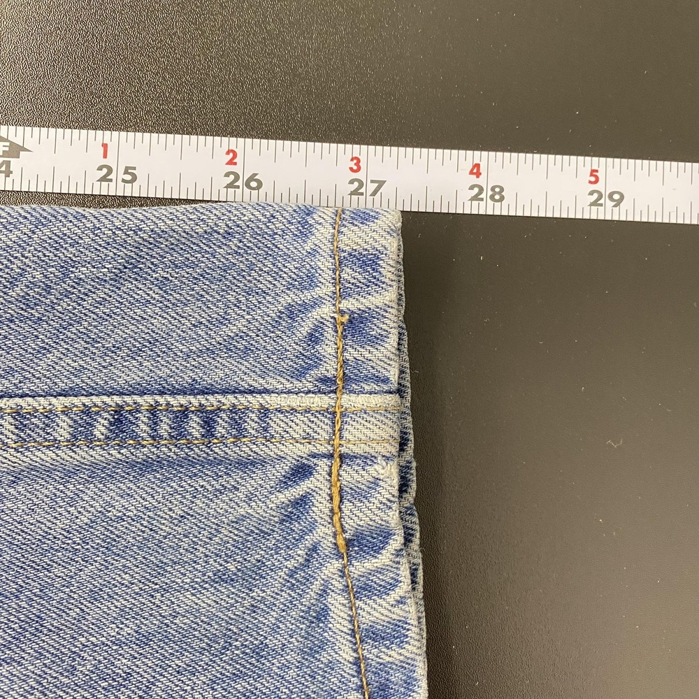 Everlane 90s Cheeky Jeans Womens 27 Blue High Rise Straight Denim Button Fly - Picture 11 of 14